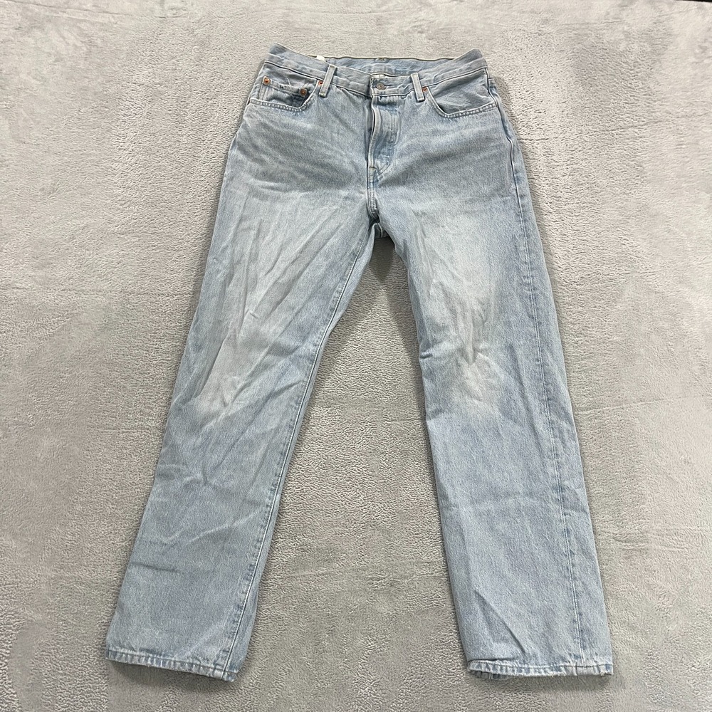 VTG Levis Premium 501XX 90s Jeans Women 29x30* Light Wash Y2K VTG Big E‎